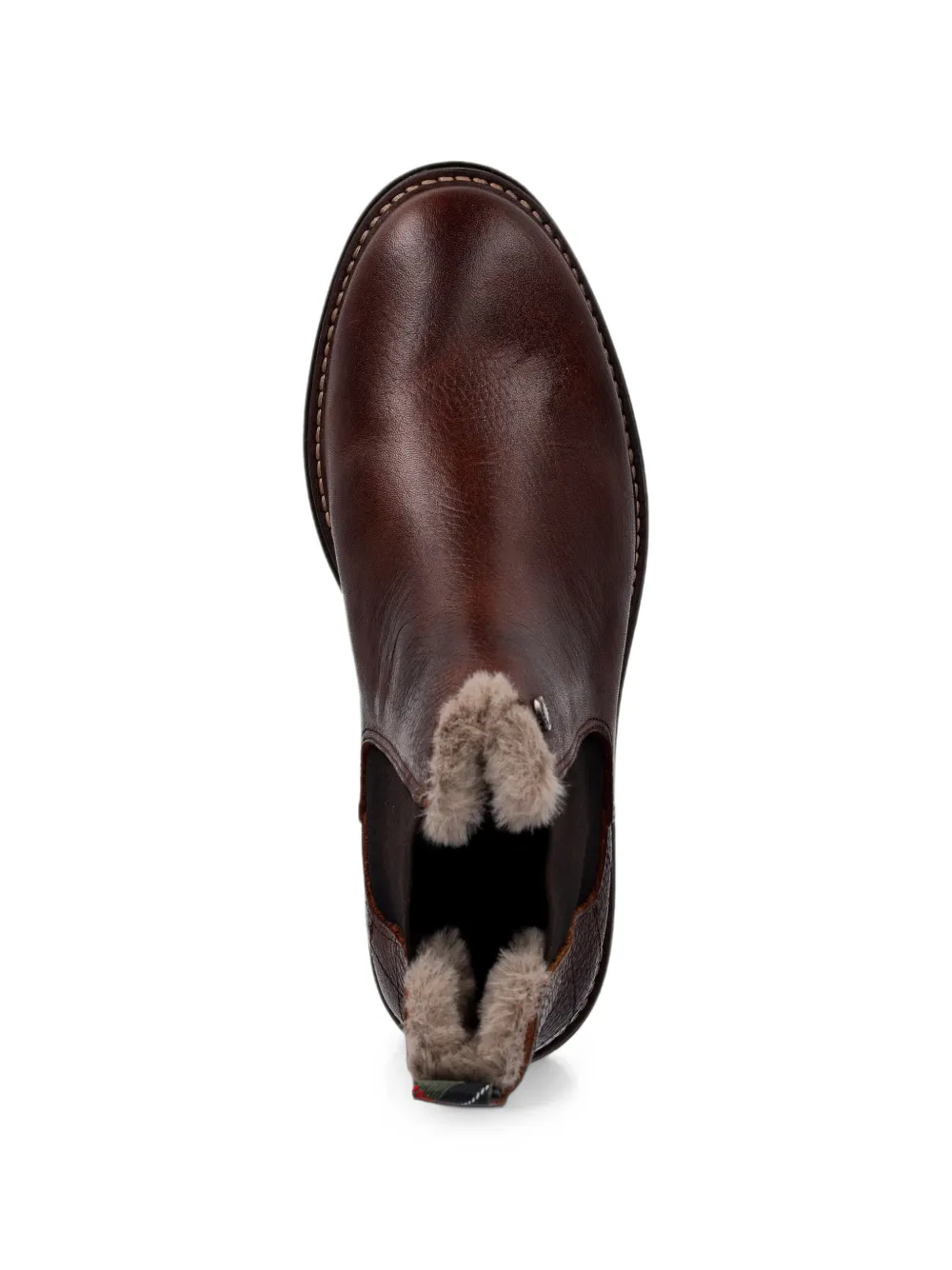Barbour Evie quilted faux-fur boots Bruin