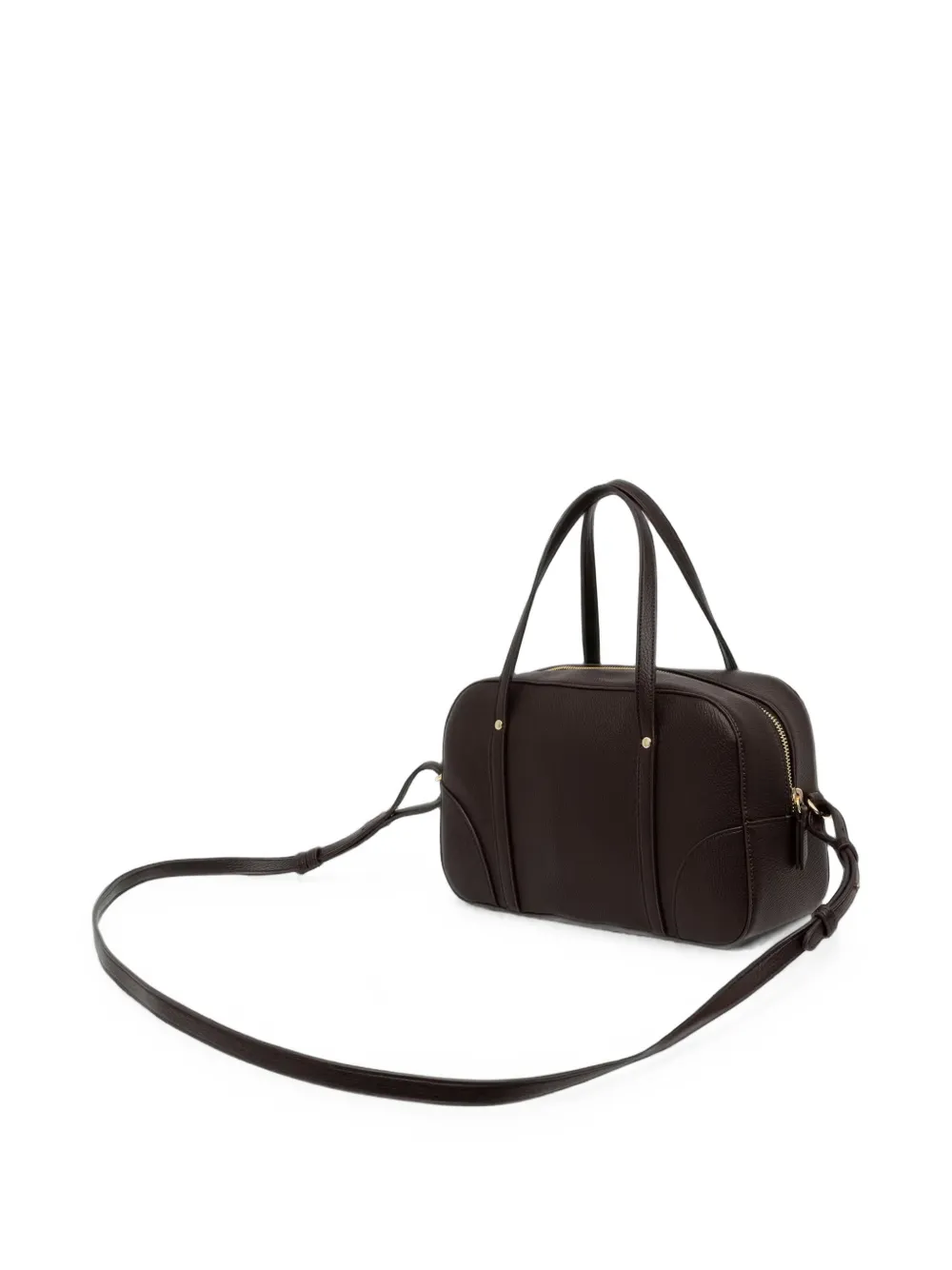 Armani Exchange Handtas met logo-plakkaat Bruin