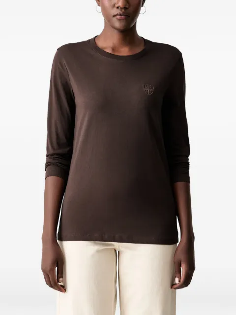 Armani Exchange camiseta con logo bordado