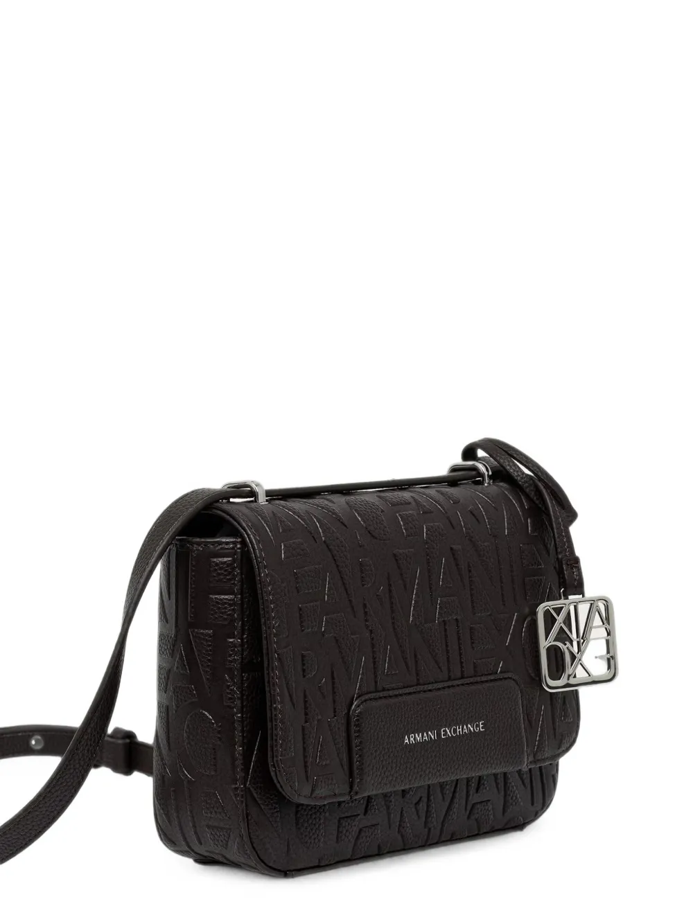 Armani Exchange Crossbodytas met logo-reliëf Bruin