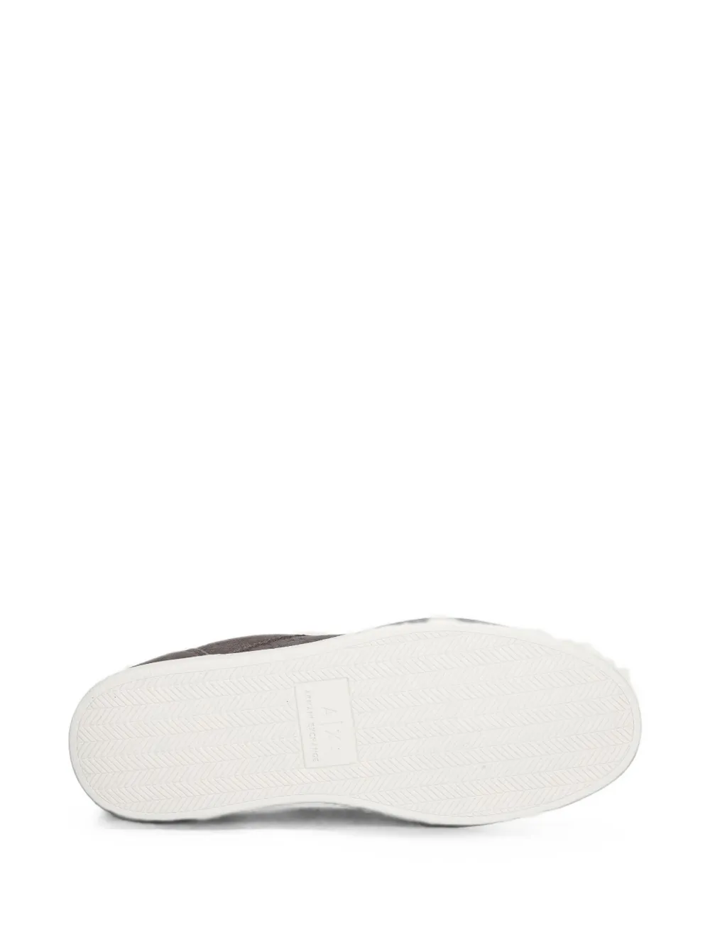 Armani Exchange monogram-print panelled sneakers Bruin