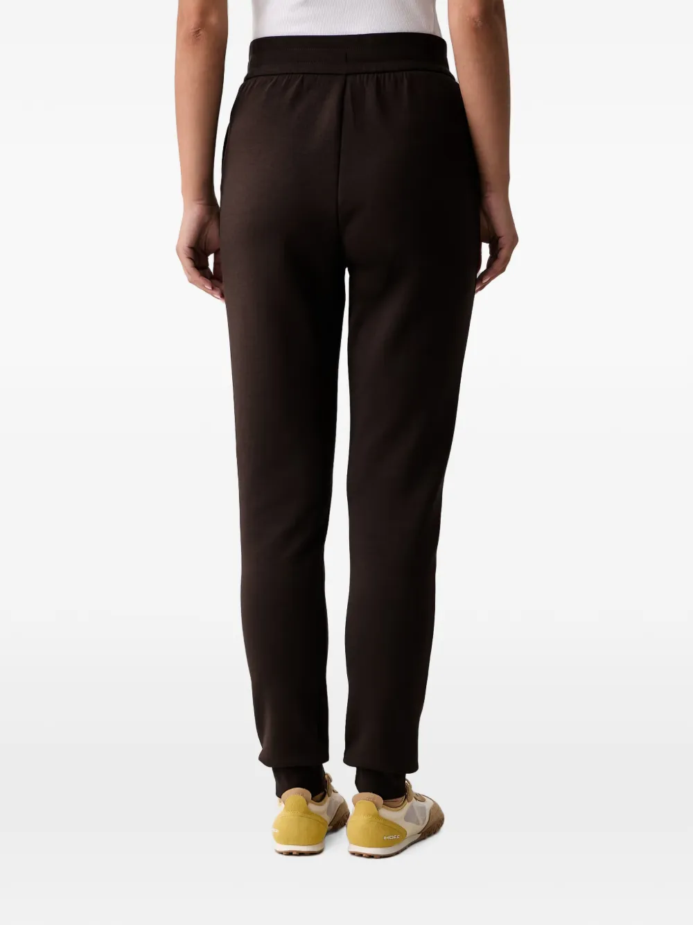 Armani Exchange Trainingsbroek met geborduurd logo Bruin