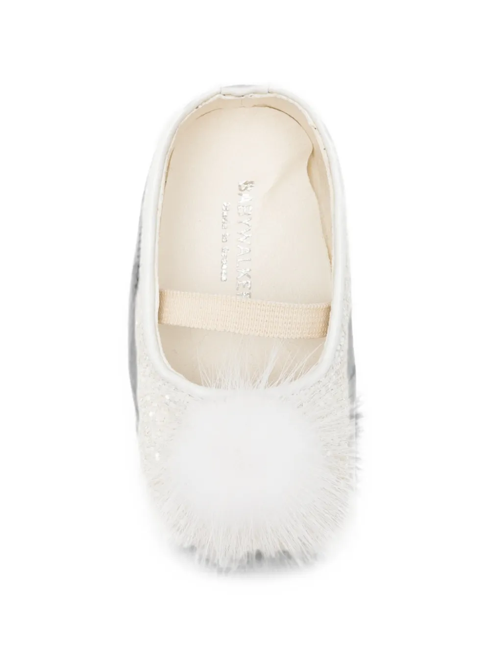 BabyWalker pom-pom-detail ballet flats Beige