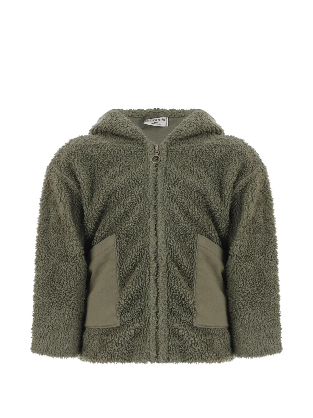1+ In The Family Fleecejacke mit Reißverschluss - Grün