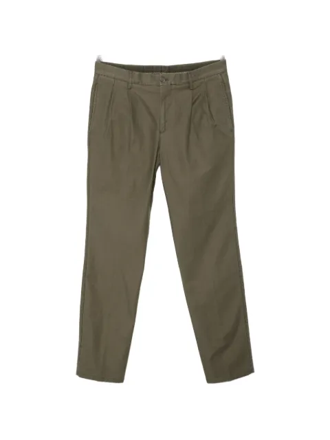 ASPESI Slim Banana pleated straight-leg trousers