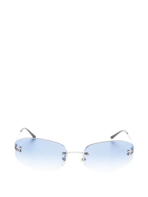 CHANEL Pre-Owned rimless sunglasses