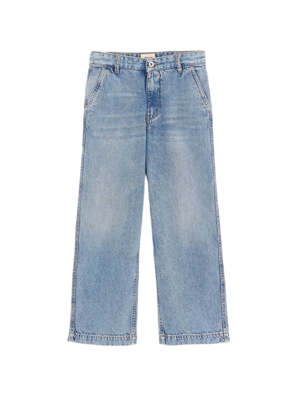 Bellerose Kids Kristin jeans met wijde pijpen Blauw