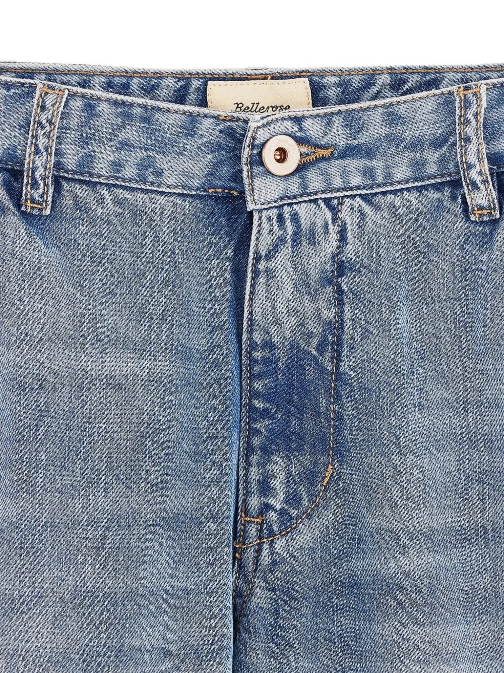 Bellerose Kids Kristin jeans met wijde pijpen Blauw