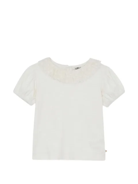 Bonton Niris lace-collar T-shirt