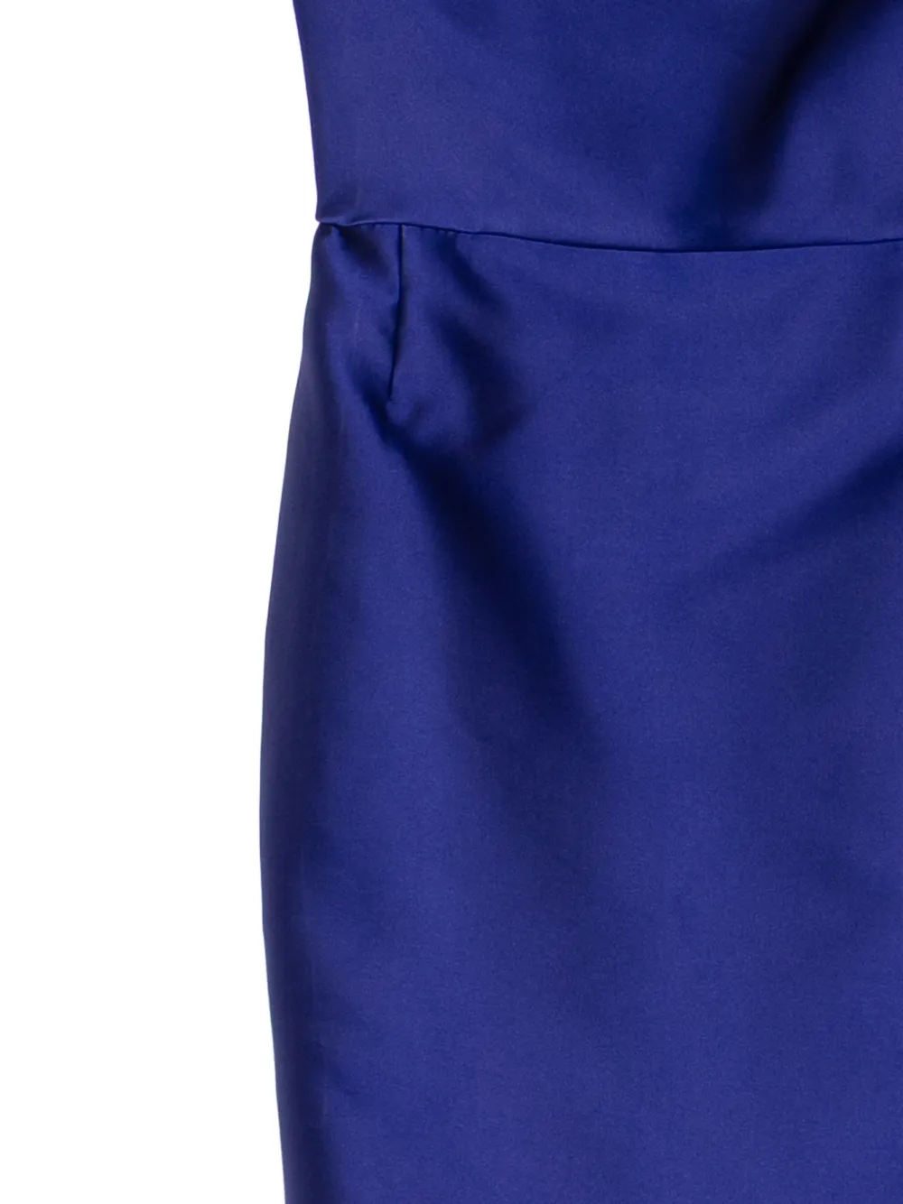 Marchesa Asymmetrische avondjurk met strikdetail Paars