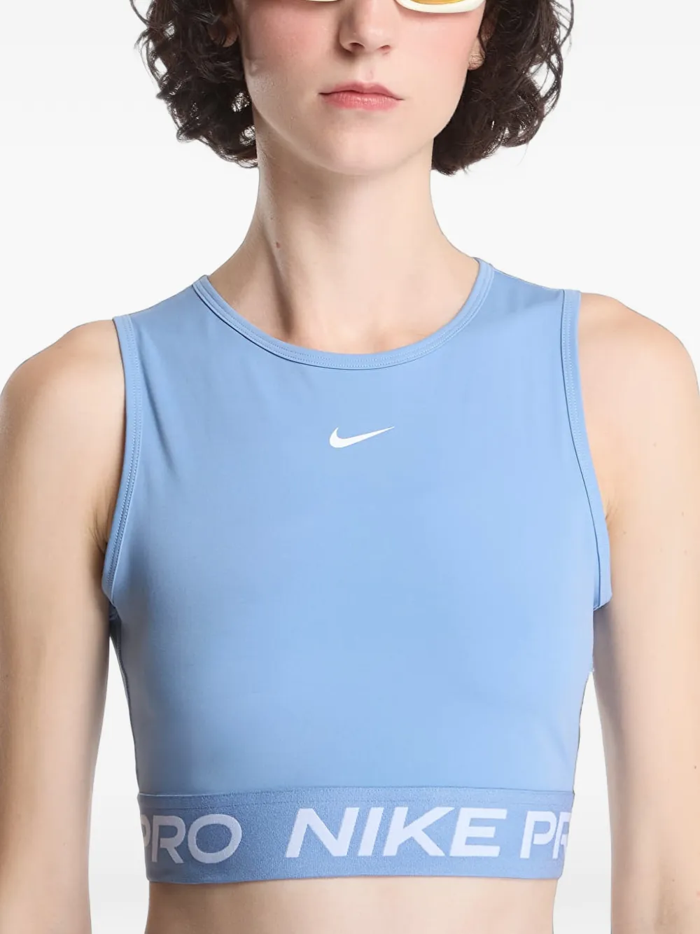 Nike Dri-FIT performance ank top Blauw
