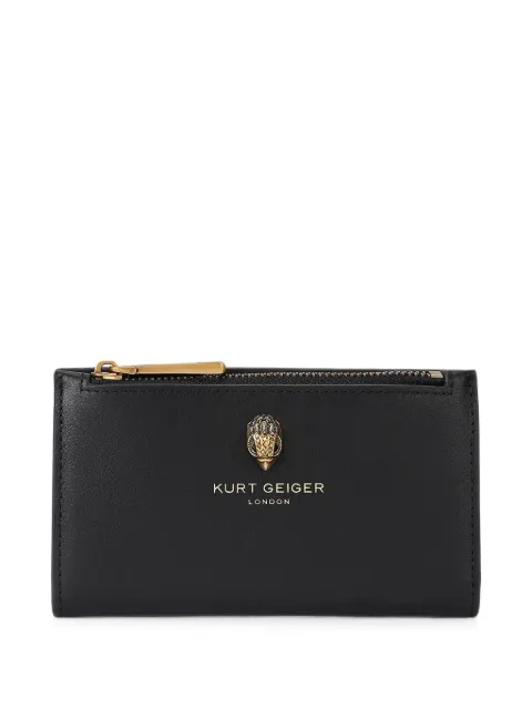 Kurt Geiger London logo-plaque bi-fold wallet