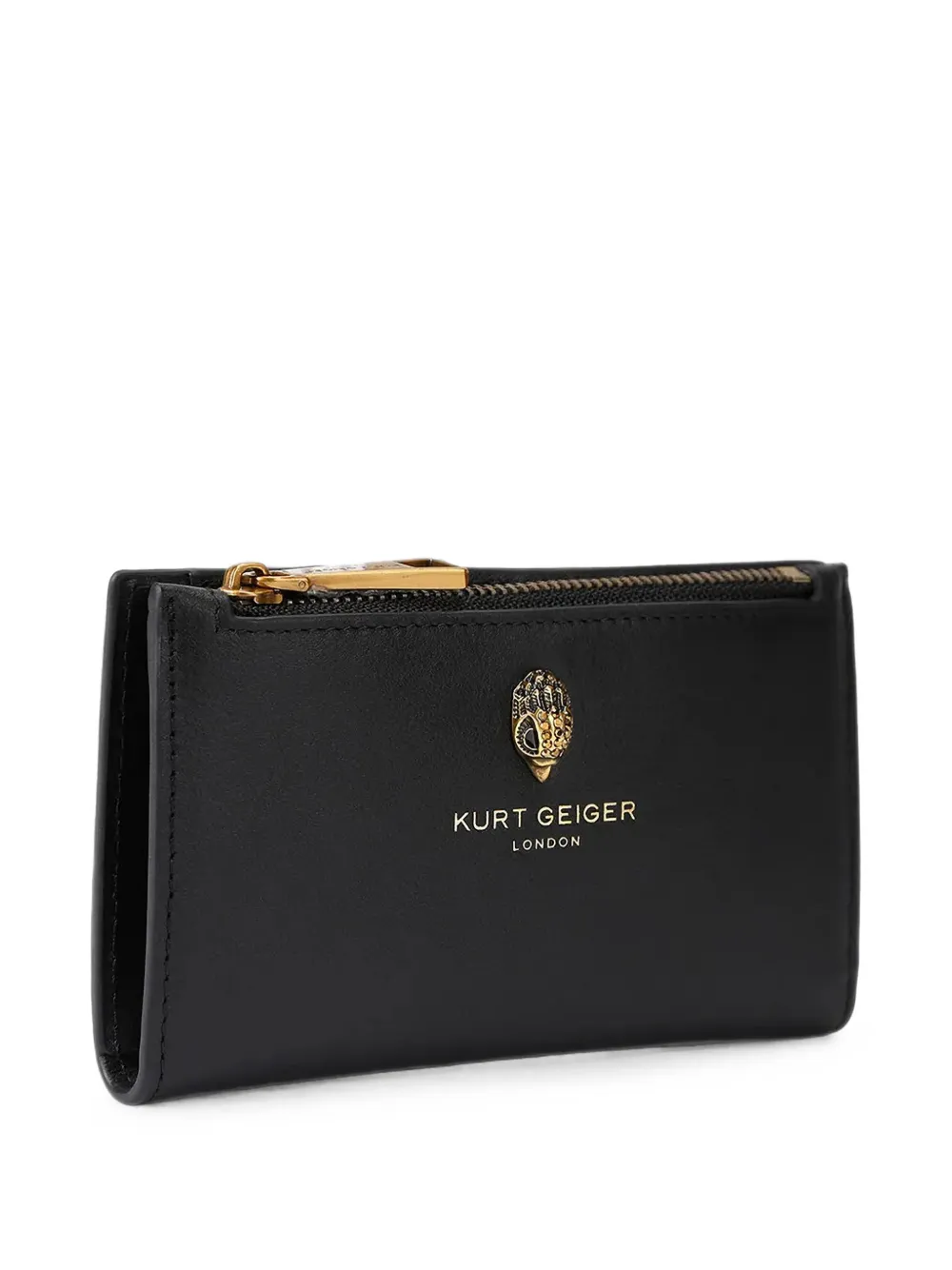 Kurt Geiger London Portemonnee met logoplakkaat Zwart