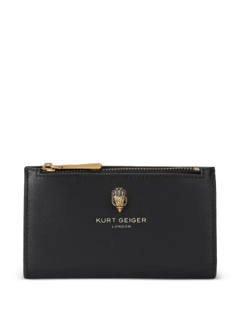 Kurt Geiger London billetera con placa del logo