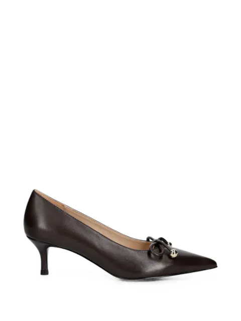 Furla bow-detail pointed-toe pumps
