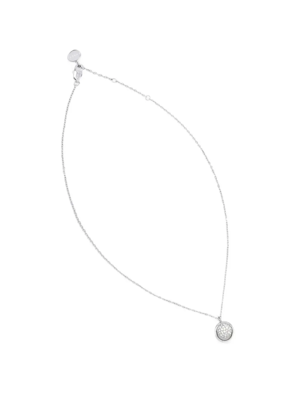 Furla crystal-embellished sphere necklace