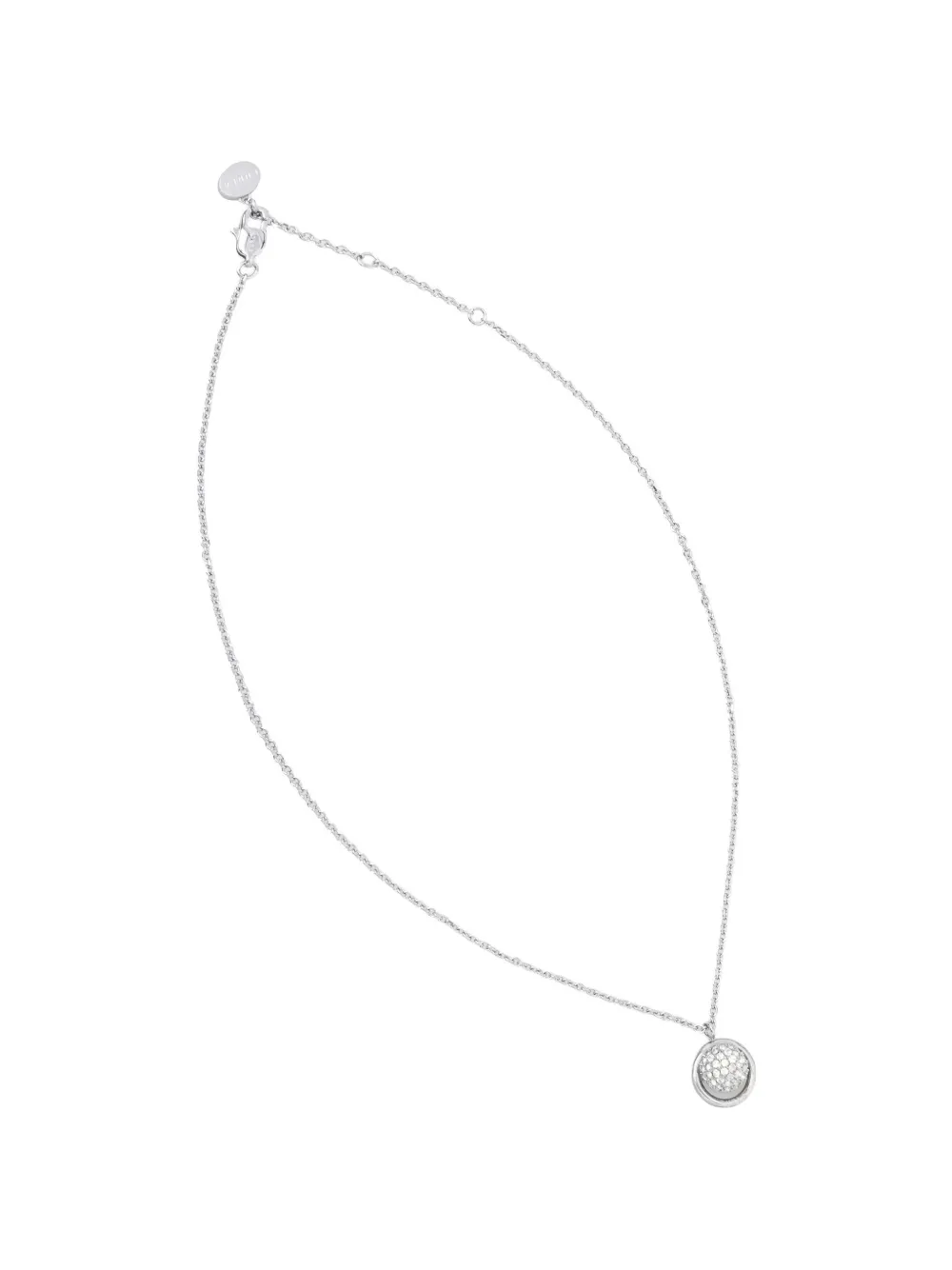 Furla crystal-embellished sphere necklace - Argento