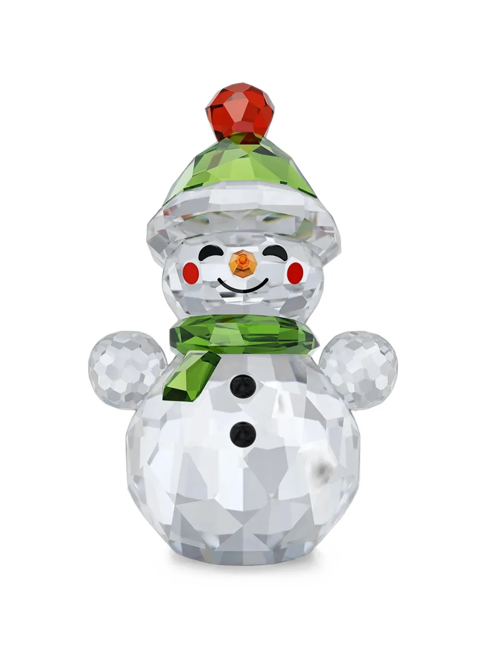 Swarovski Holiday Cheers Rocking Snowman crystal ornament - Weiß