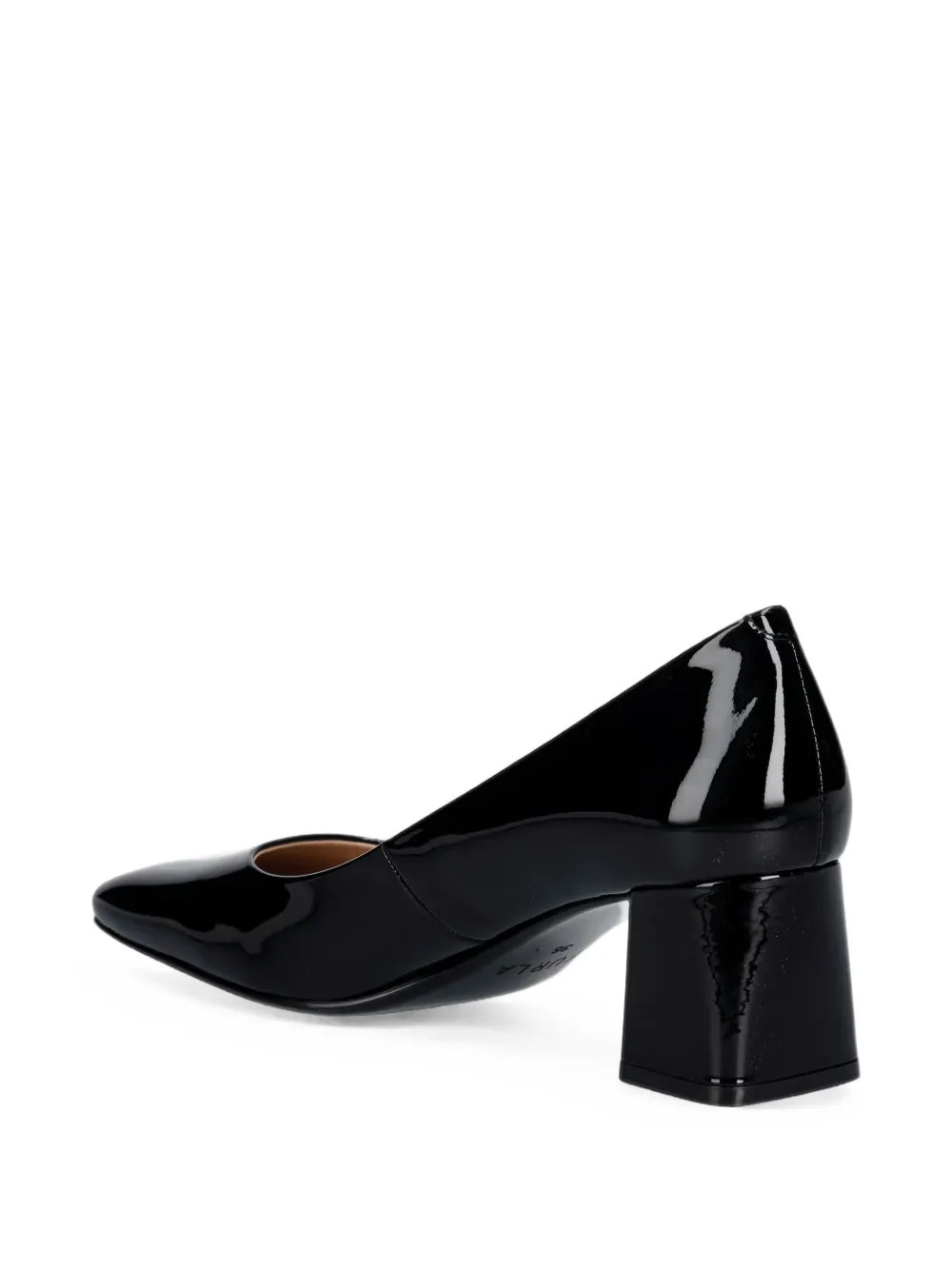 Furla square-toe pumps Zwart