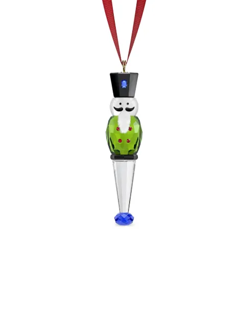 Swarovski x Michele Blasilli Holiday Cheers nutcracker ornament
