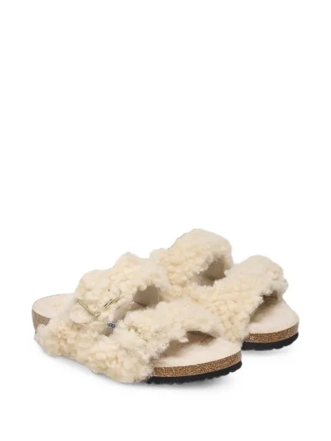 Birkenstock Kids Arizona shearling sandals