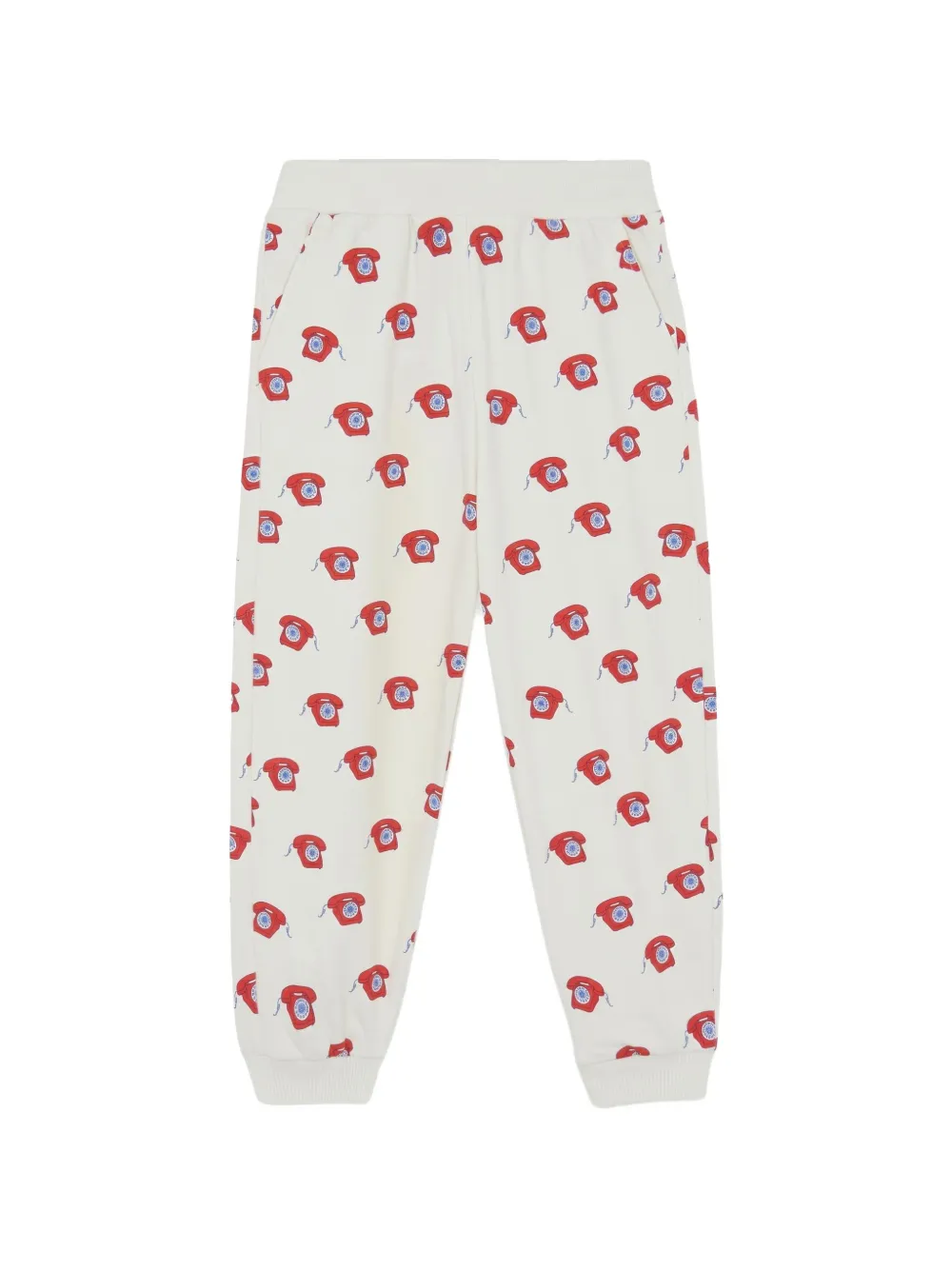 Bonton Lolito telephone-print track pants - White