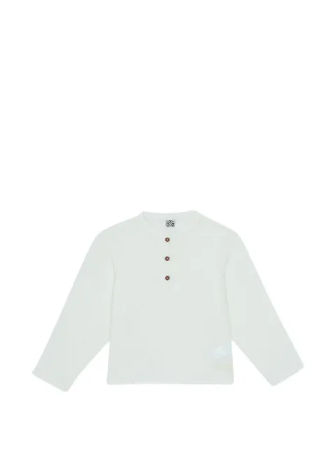 Bonton Noah button-placket long-sleeve shirt
