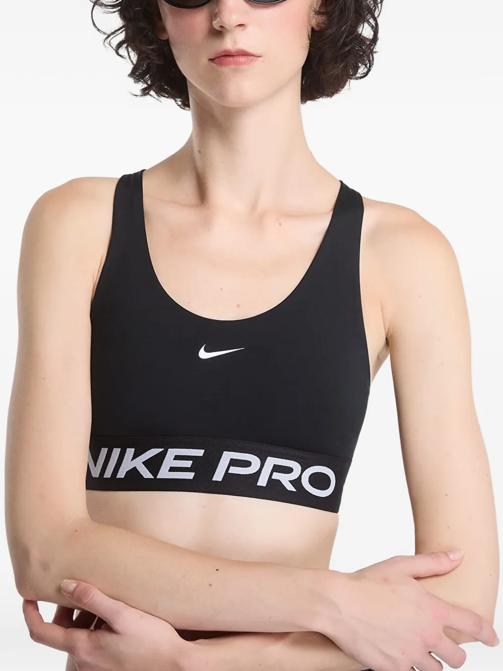 Nike Pro 365 sports bra Zwart
