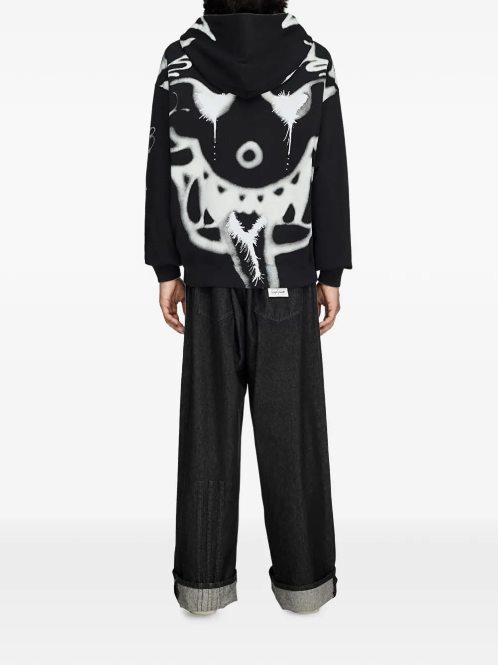 Y-3 Chito hoodie met rits Zwart