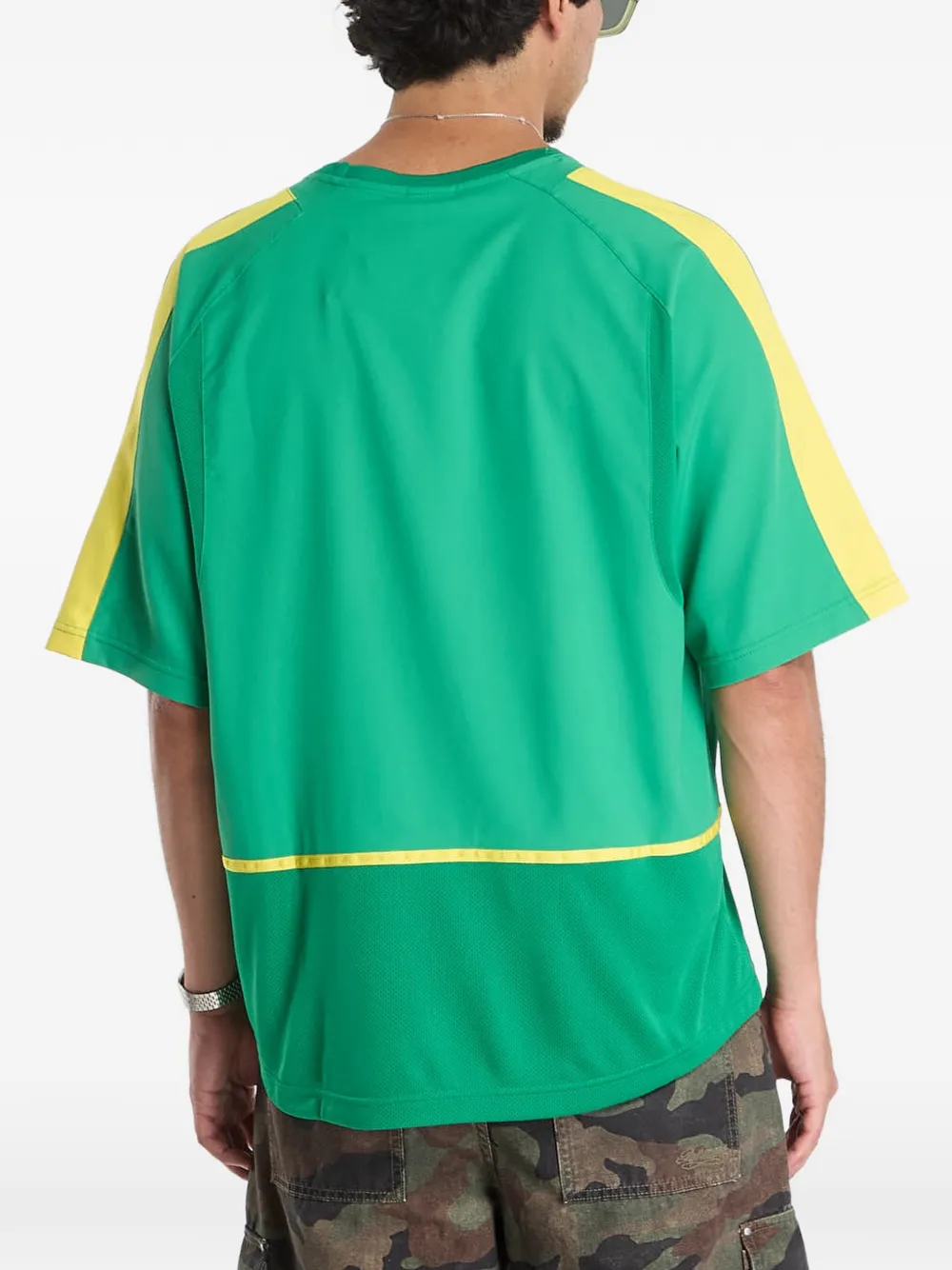 Nike star-print football jersey Groen