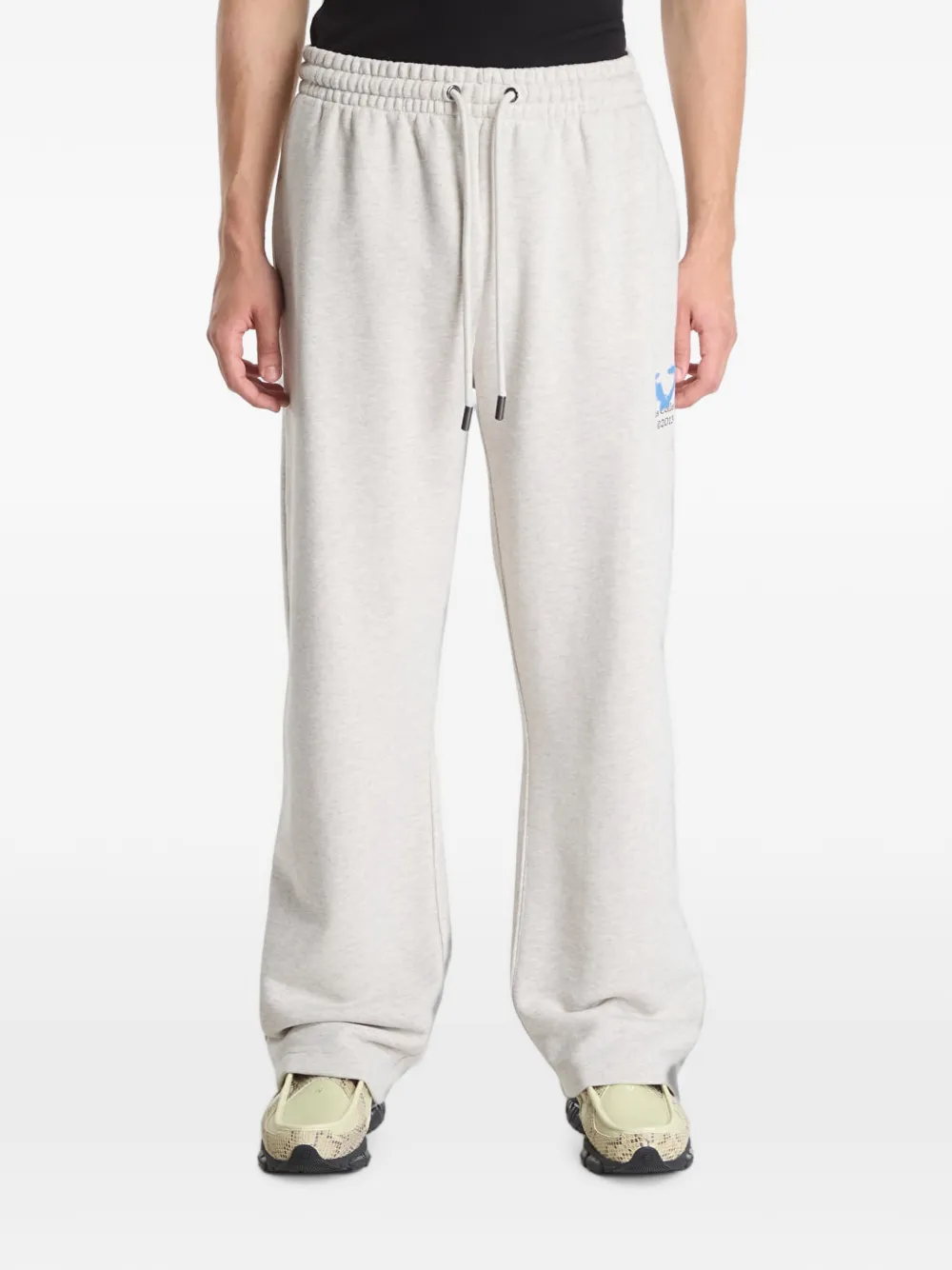 Off-White Trainingsbroek met logoprint Beige