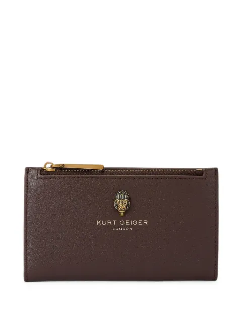 Kurt Geiger London logo-plaque bi-fold wallet