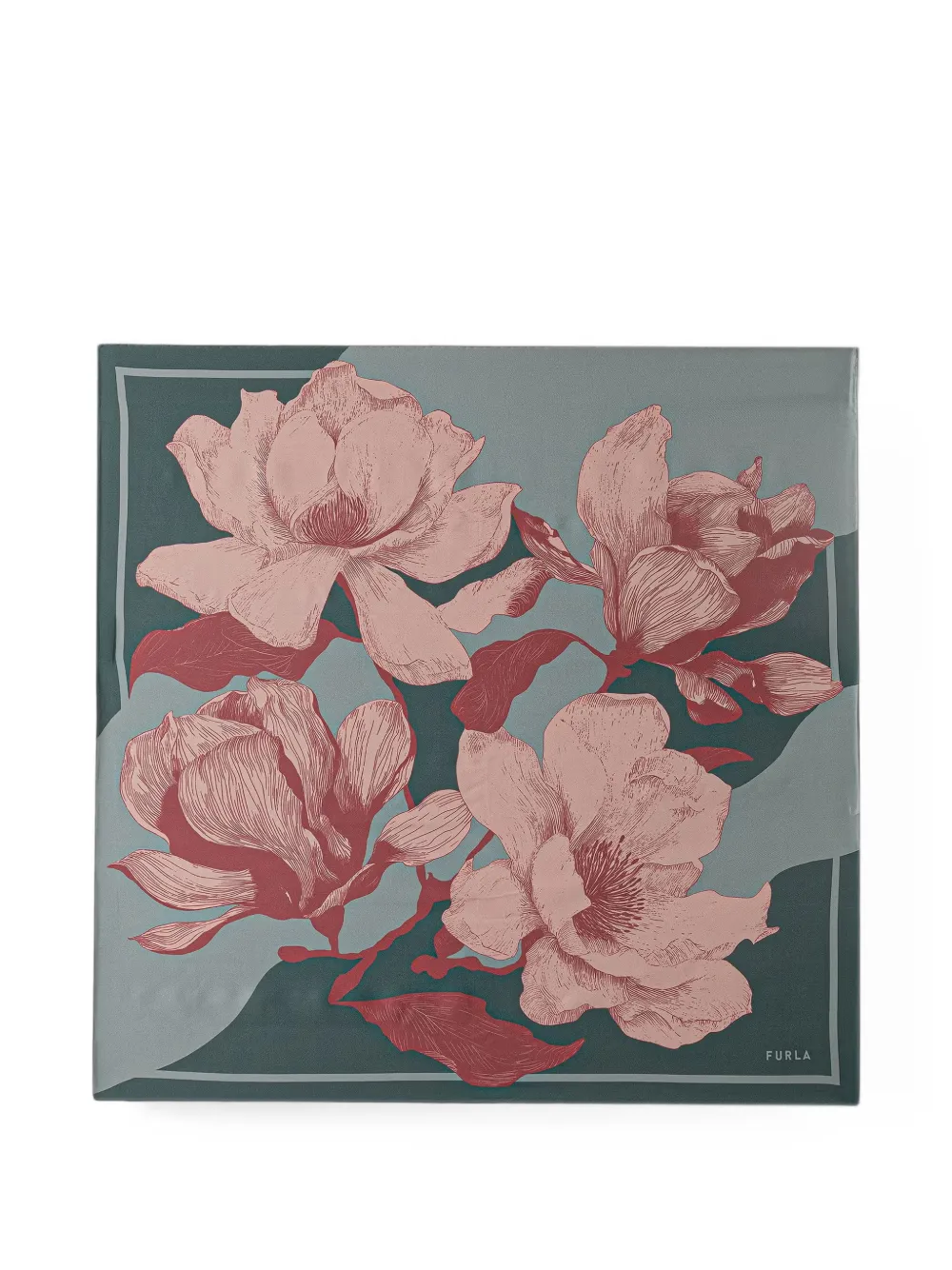 Furla Tortona carré scarf - Verde