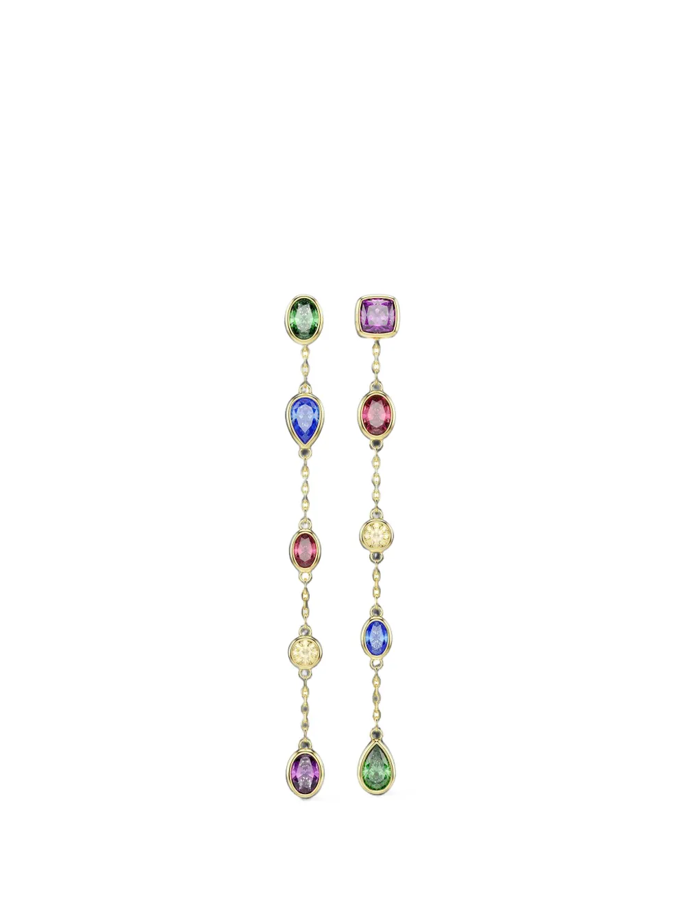 Swarovski Imber crystal-embellished drop earrings - Gold