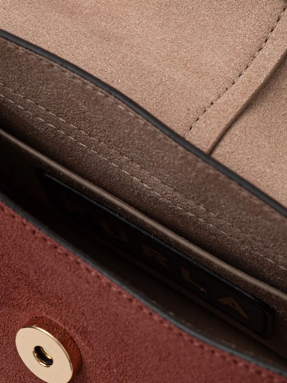 Furla Flow mini-tas met handvat Rood