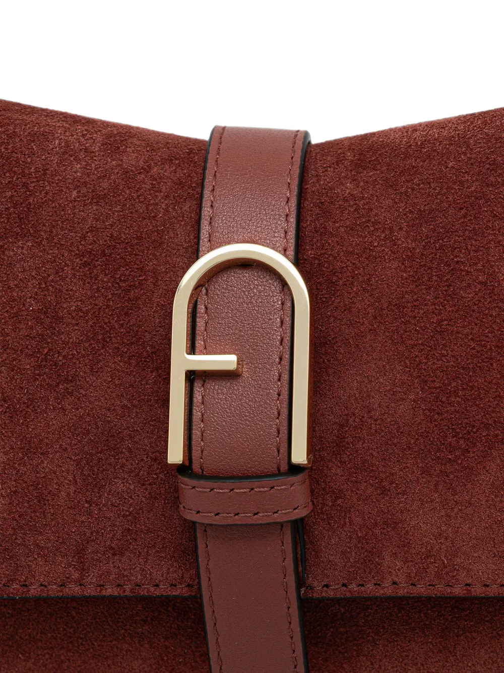 Furla Flow mini-tas met handvat Rood