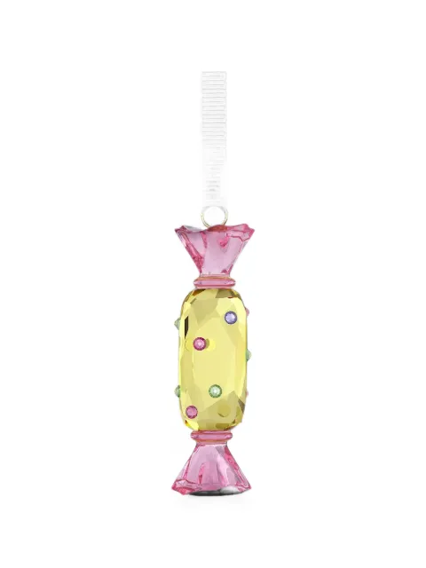 Swarovski crystal-embellished candy ornament