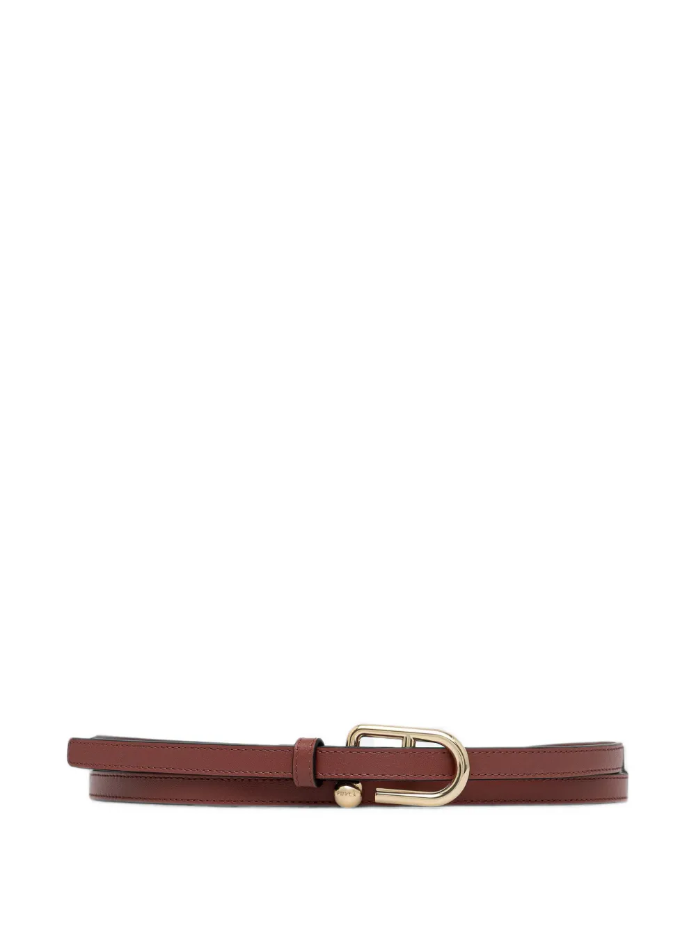 Furla leather belt - Rosso