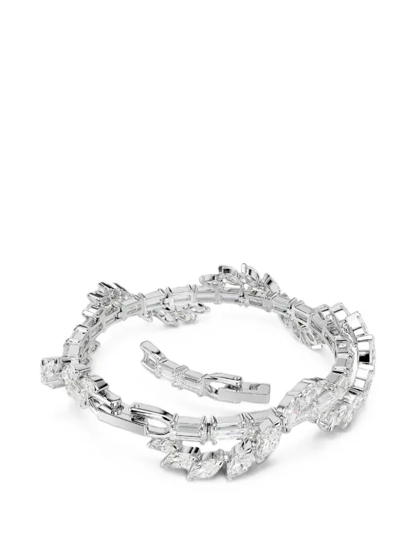 Swarovski Mesmera クリスタル ブレスレット | シルバートーン