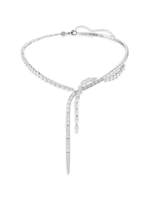 Swarovski Y Mesmera crystal-embellished wrap necklace