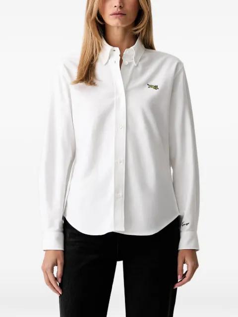 Kenzo Jumping Tiger embroidered-logo shirt