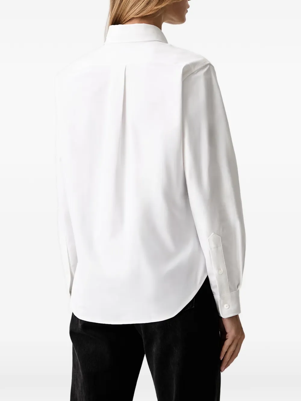 Kenzo Jumping Tiger blouse met geborduurd logo Wit