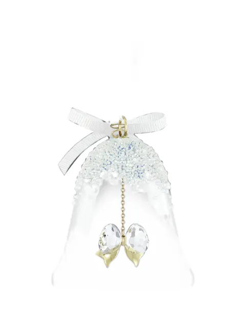 Swarovski crystal-embellished bell ornament