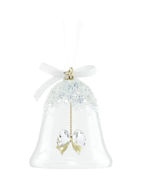 Swarovski crystal-embellished bell ornament
