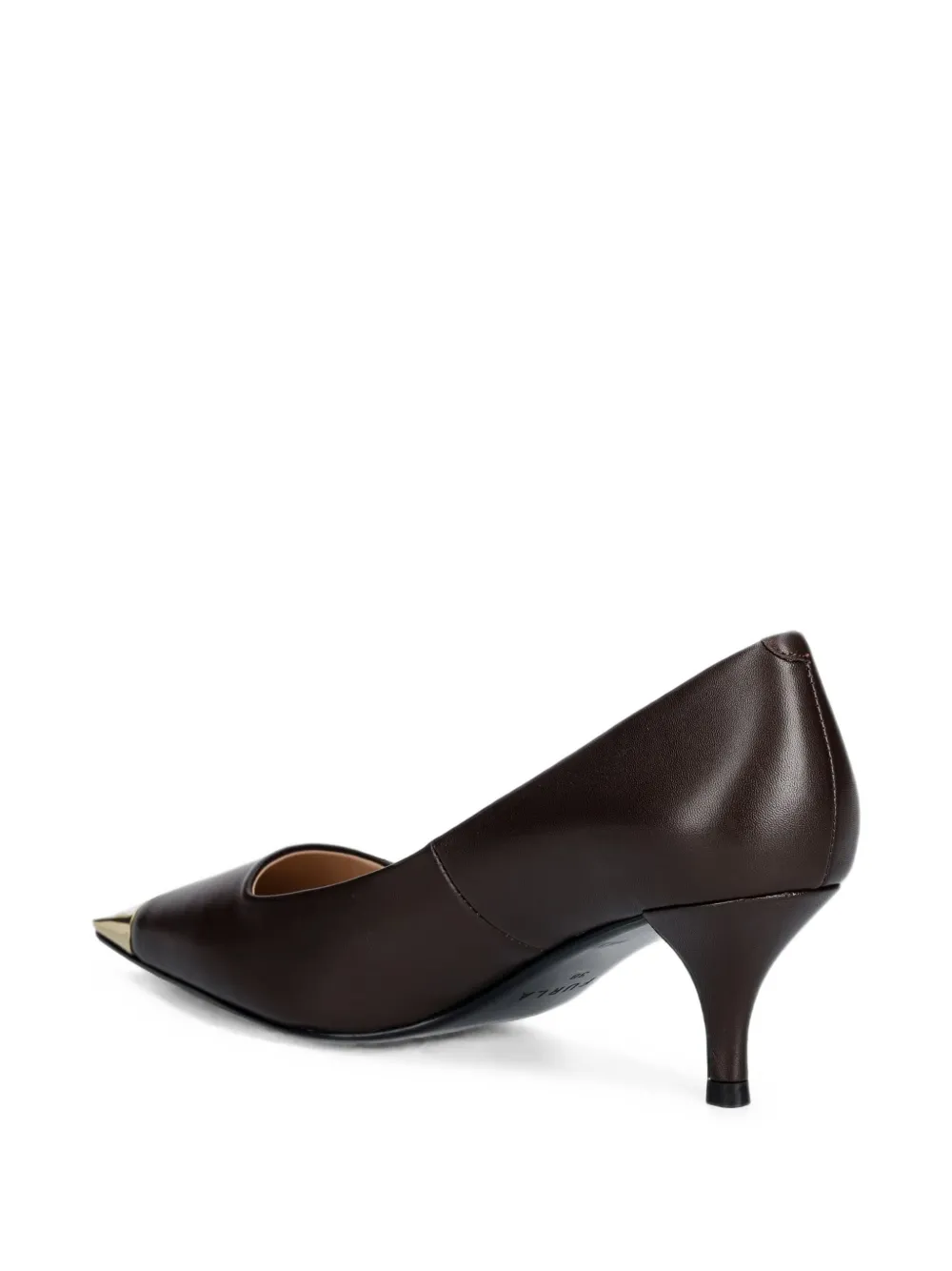 Furla metal-toe-cap pumps Bruin