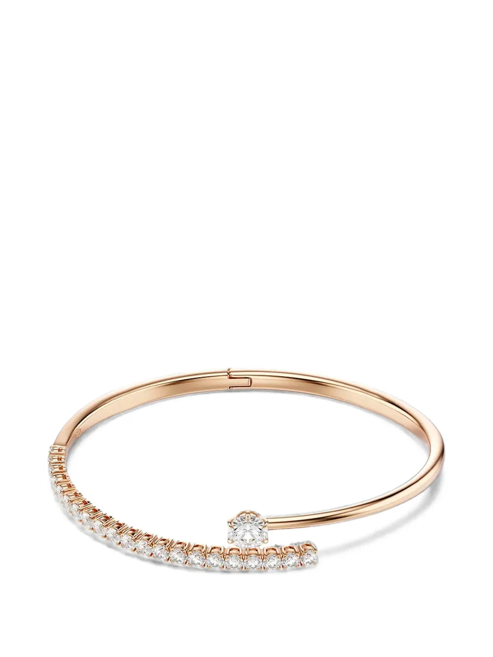 Swarovski Matrix crystal-embellished wrap bracelet - Rosa