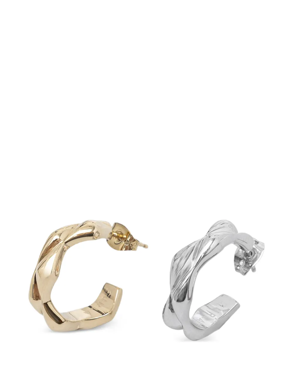 Furla lot de trois boucles d’oreilles à design de créole torsadée Furla lot de trois boucles d’oreilles à design de créole torsadée