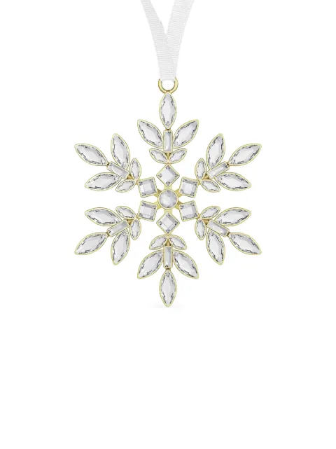 Swarovski Gema crystal-embellished snowflake ornament