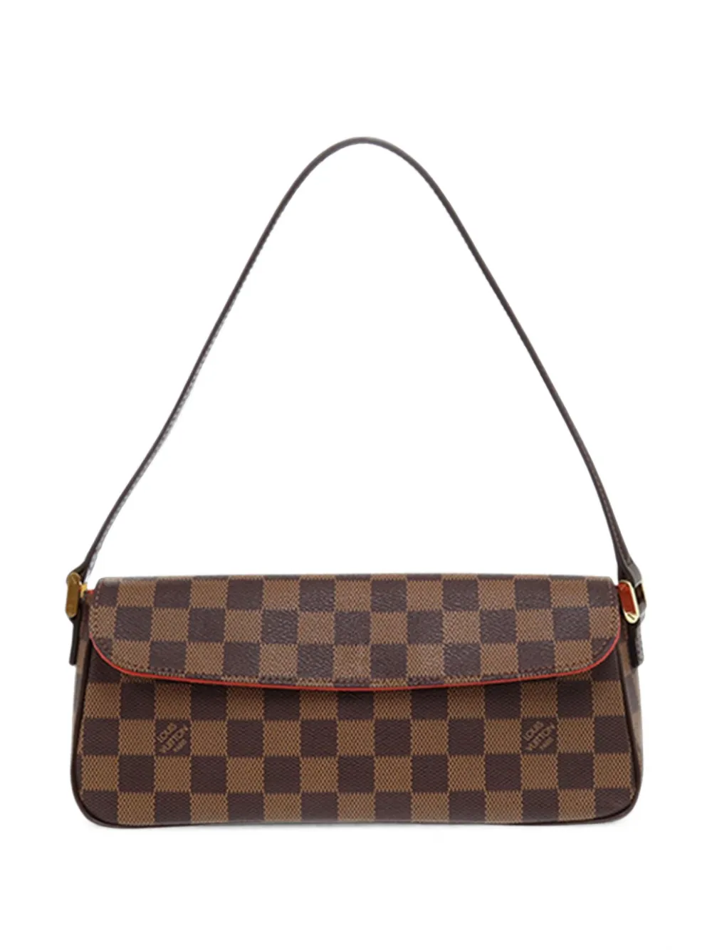 Louis Vuitton Pre-Owned 2002 Damier Ebene Recoleta shoulder bag - Braun