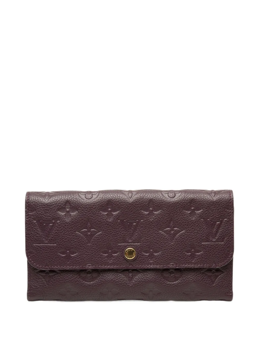 Louis Vuitton Pre-Owned 2011 Monogram Empreinte Sarah Wallet long wallets - Viola